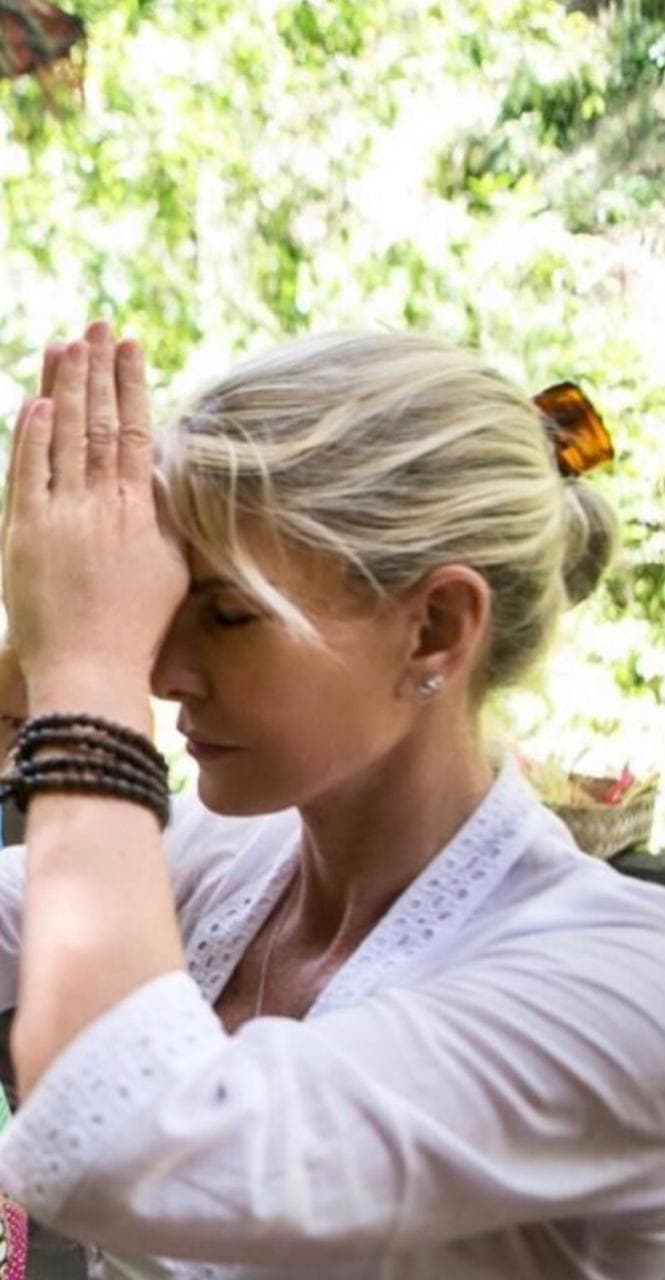 anita meditating
